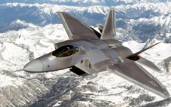 F-22 Raptor изпълни първата бойна задача